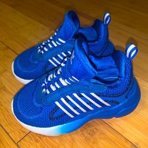 Blue adidas